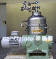 TA 40-01-506 GEA Westfalia Separator Wirówka talerzowa bez samooczyszczenia